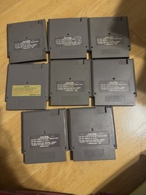 Nintendo NES game Lot Kid Icarus Spot Dragon Lair Excitebime Galaga