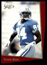1993 Select Herman Moore Detroit Lions #148