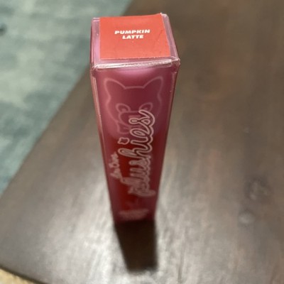 NIB Lime Crime Pumpkin Latte Plushies Soft Focus Lip Veil Liquid Lipstick New