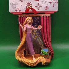 Disney Tangled Rapunzel & Pascal Painting Sketchbook Christmas Ornament 