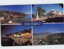 Postcard Multiple View of Sausalito California