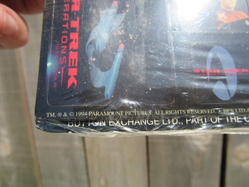 Vintage 1994 Brand New Star Trek Generations Stickers - Picture 4 of 4