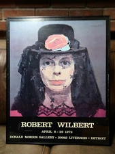 Robert Wilbert : The Woman - Signed Lithograph; Donald Morris Gallery (1972)
