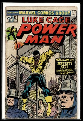 1975 Luke Cage Power Man #23 Marvel Comic