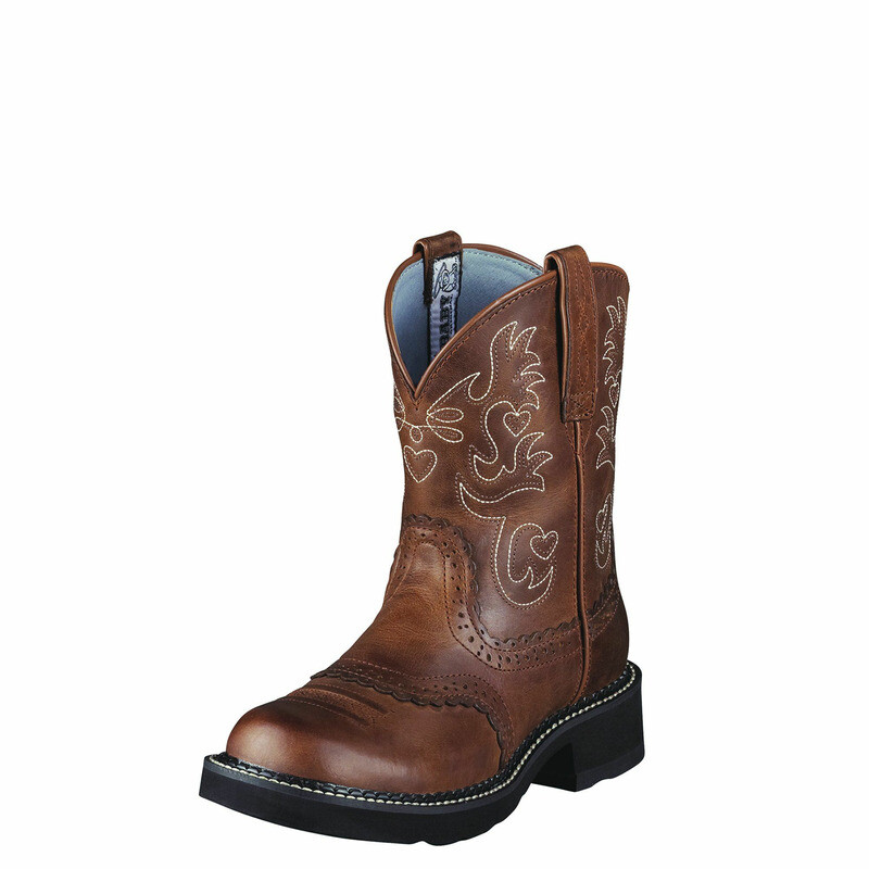 Ariat Western botas fatbabysaddle russet Rebel Ariat Western botas fatbabysaddle russet Rebel