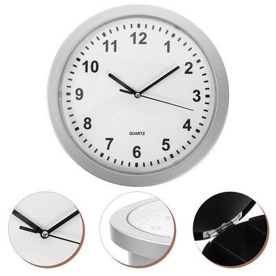 Schmuck Sicherheit Wanduhr Mit Versteckter Safe Wertsachen Lagerung Box