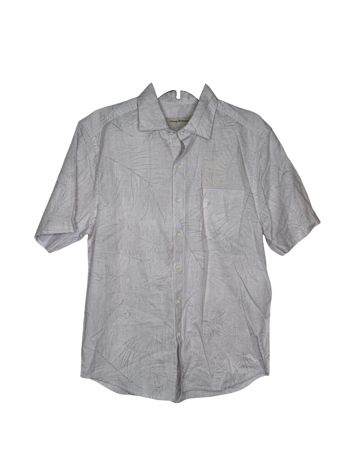 Botón informal blanca Tommy Bahama-Down Shirts for Men
