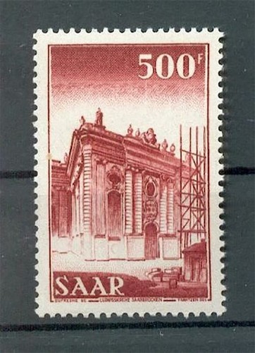 Saar 337 TOP VALUE** MNH MINT 20EUR (y69765