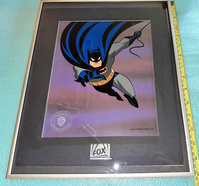 Nice Framed BATMAN Special Edition Sericel   WARNER BROS. Animated Series ltd