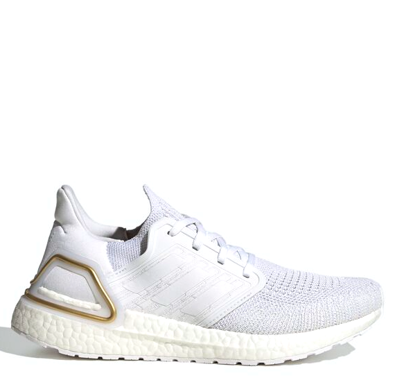 ultra boost 20 white and gold