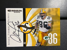 2000 Donruss Signature Series Gold #24 Antonio Freeman autograph /25