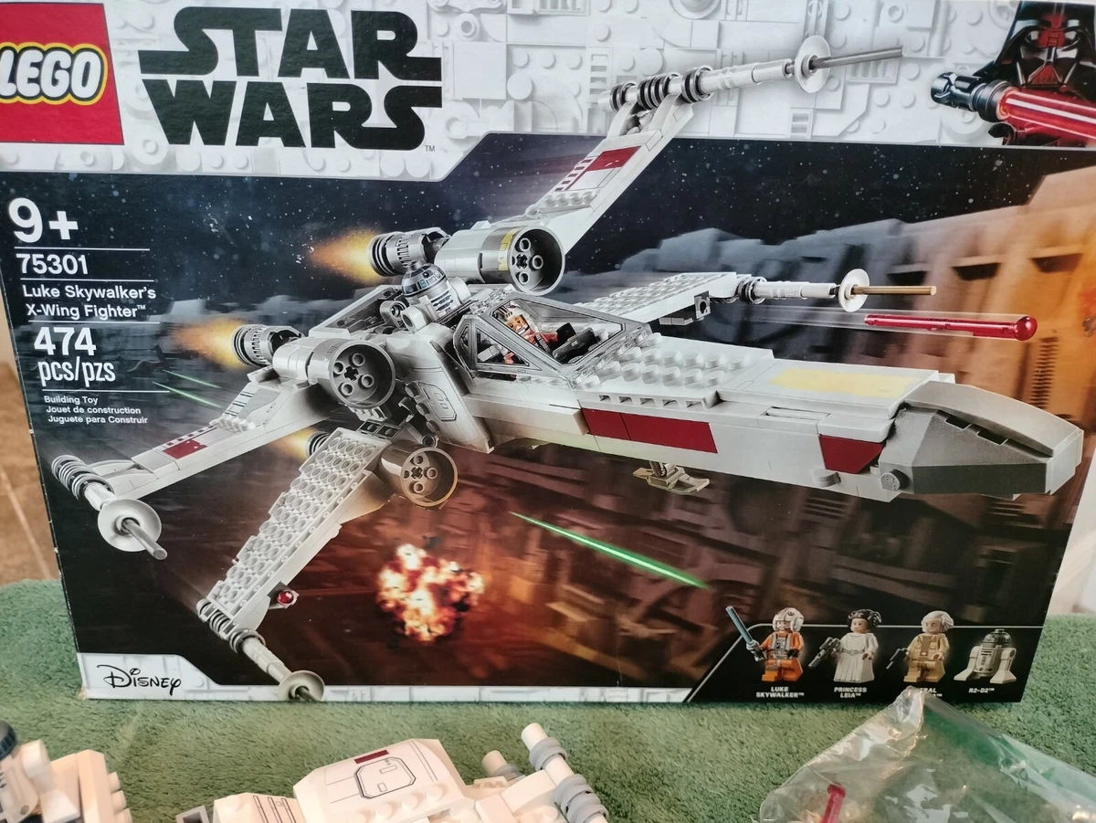 LEGO Star Wars Luke Skywalker s X Wing Fighter 75301 Building Kit 474 Pieces