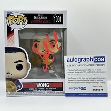 Benedict Wong AUTOGRAPH Doctor Strange - Wong - Signed Funko Pop ACOA