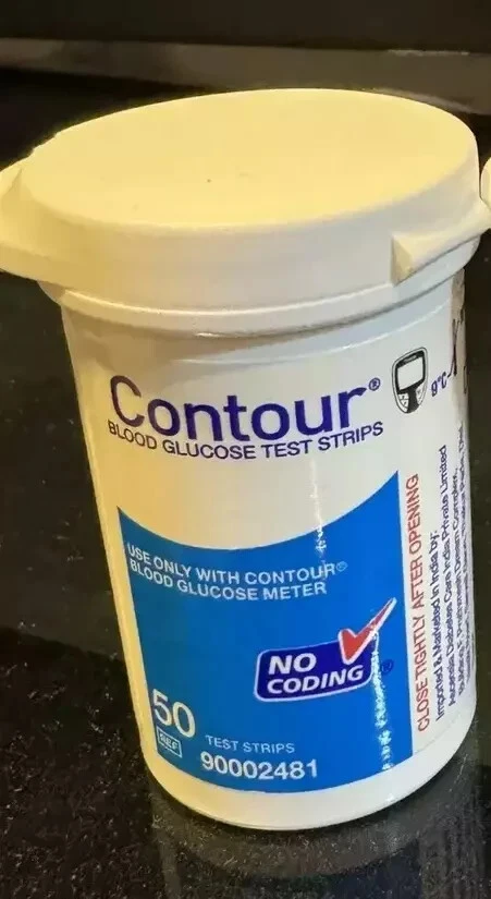 Contour 50 Streifen Blutzuckerteststreifen ohne Box 50 Streifen 1/26 lange Ab... - Bild 3 von 3