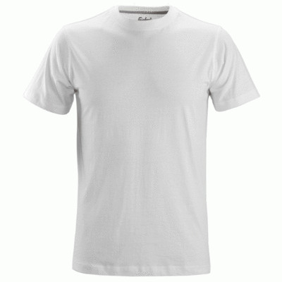 Snickers 2502 Classic Cre Neck T-Shirt, 100% gekämmte Baumwolle