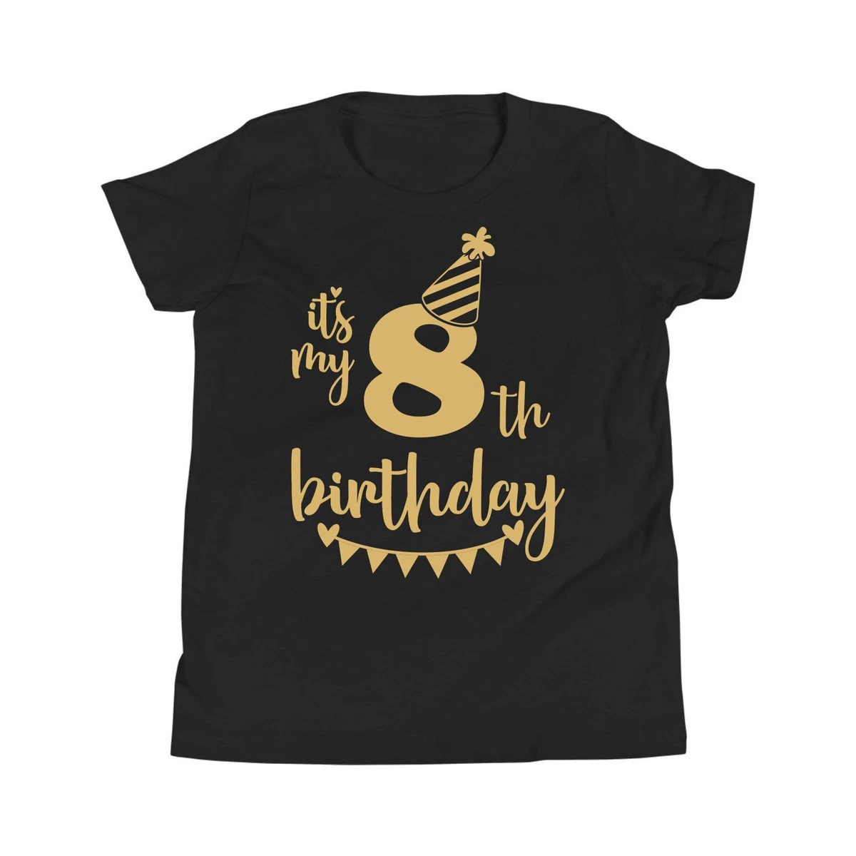 Eighth Birthday 8th Birthday Girl Shirt, 8th Birthday Shirt, 8th Birthday  Girl, 8 Year Old Girl Gift, 8 Year Old Birthday Shirt, Girl 8th 