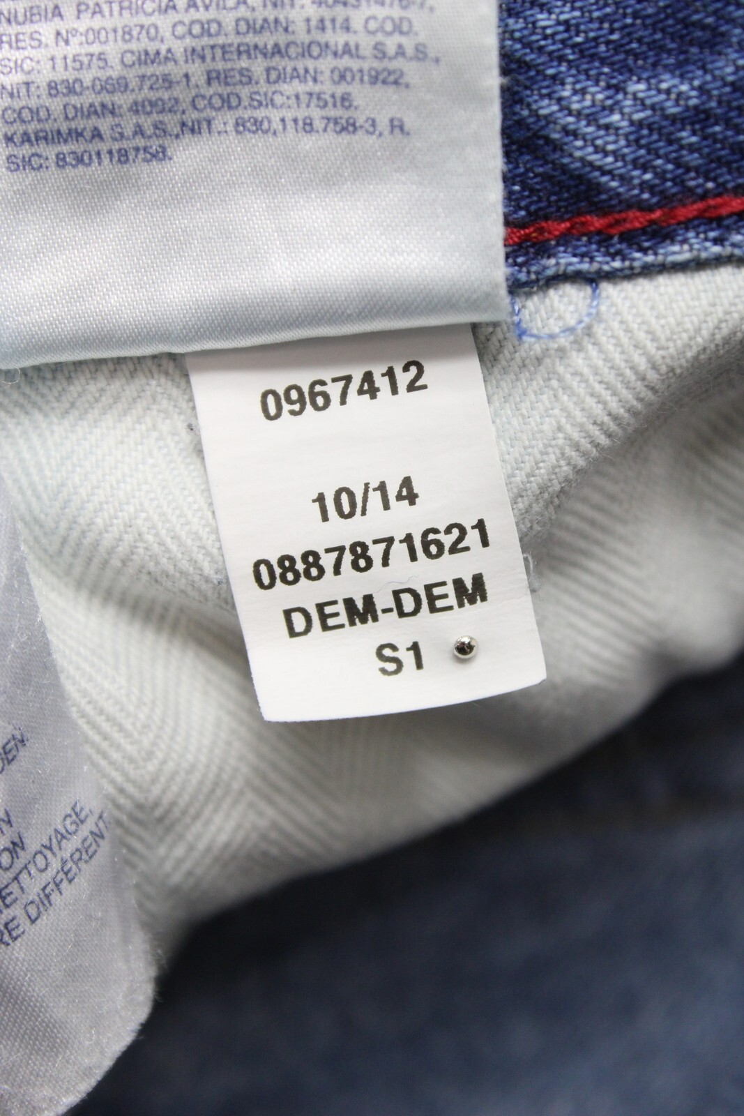 Tommy Hilfiger Jeans Men W34/~L31 Whiskers Zip Fly Regular Fit Faded Casual thumbnail 11