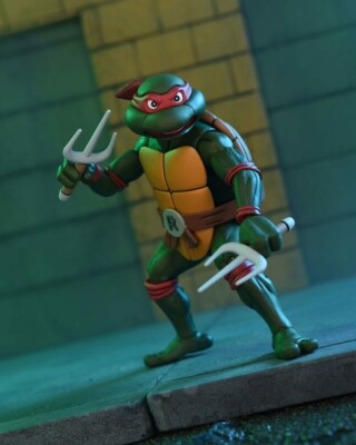 TMNT - Ninja Turtles Cartoon VHS - Raphael Ultimate Actionfigur Neca