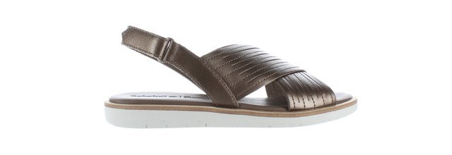 Timberland Leather Sandals in Gray - Lyst