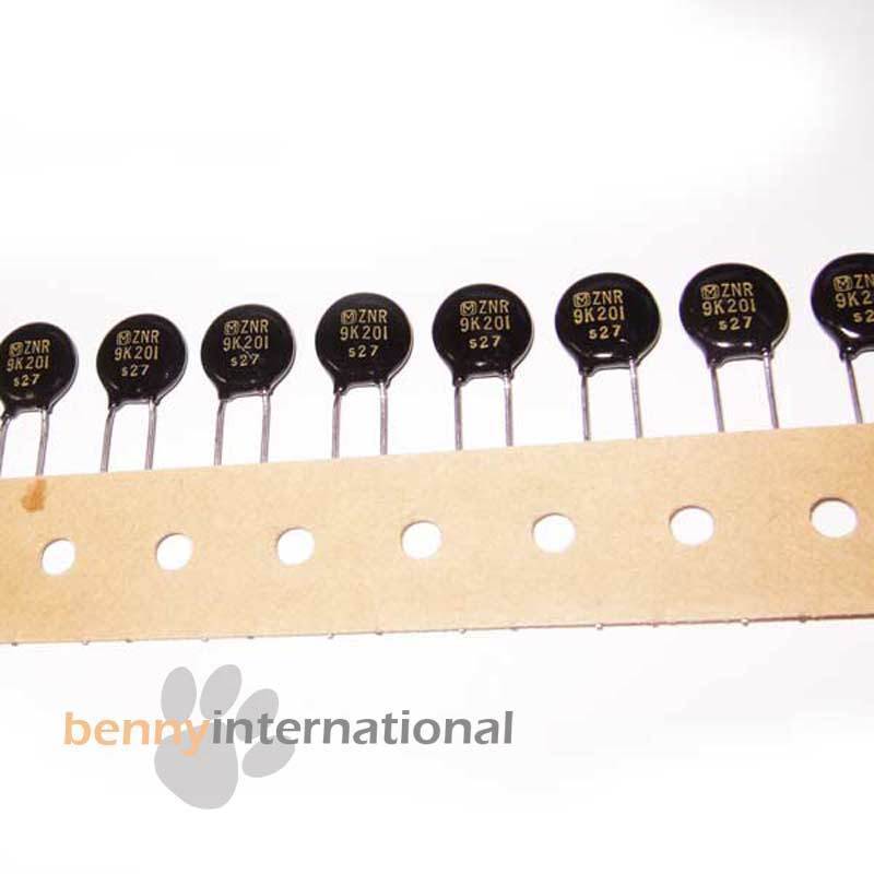10x Varistor 8,5 J / 130 VRMS – Überspannungsschutz MCSR201K05DS