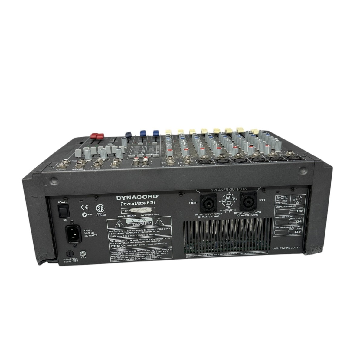 Dynacord PowerMate 600-2 Dual Digital Stereo Effects 2x300 Watts