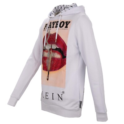 Écharpe Philipp Plein X Playboy - Logo Bunny Skull Strass Rose - Laine/cachemire - Édition Limitée Italie