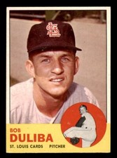 1963 Topps Baseball #97 Bob Duliba NM/MT *e1