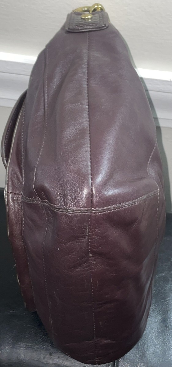 Coach Kristin Spectator Leather Purse 18287 Maroon  View 5