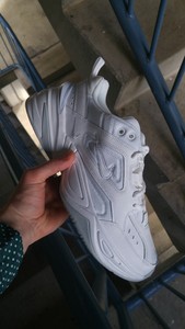 Nike M2k Tekno White Pure Platinum Size 12 13 Av47 101 Monarch Ebay