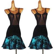 Latin Rumba Cha Cha Tango Standard Ballroom Practice Dance Dress Dancewear