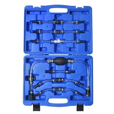 UNIVERSAL CAR DIESEL FUEL HAND PRIMING PRIMER BLEEDING KIT MALE FEMALE FITTINGS