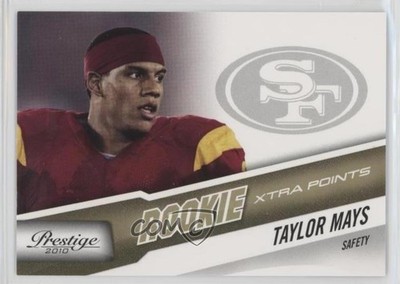 2010 Playoff Prestige Rookie Xtra Points Gold 91/250 Taylor Mays #294 c7w
