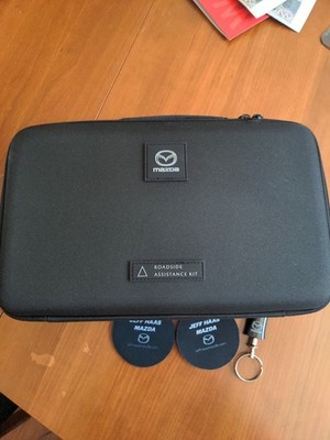 2024 2025 2026 Mazda OEM Roadside Assistance Kit C9N1-W3-800 New +Keychain