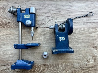 EKT Bohrmaschine + Schleifstein, DDR, Dampfmaschine Antriebsmodell Zubehör, TOP!