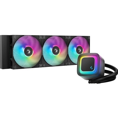 Deepcool Le360 V2 360Mm Liquid Cpu Cooler Triple 120Mm Argb Fans Anti-Leak Tech