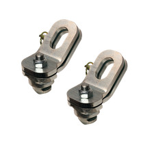 GEN-Y Hitch GH-103535 1 Pair Plate Style Puck Anchor Assembly for Dodge Ram