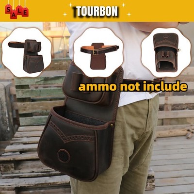 Tourbon Skeet-Schiehen Patronen Tasche 12Ga Shotgun Ammo Gürtel Munitionstische