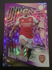 Topps 2025-26 UEFA Club Competitions Myles Lewis-Skelly Arsenal Purple #52