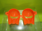 HALLOWEEN SCARY FLASHLIGHT COVERS WITCH PUMPKIN VINTAGE AND GLASSES PIECE — photo 3