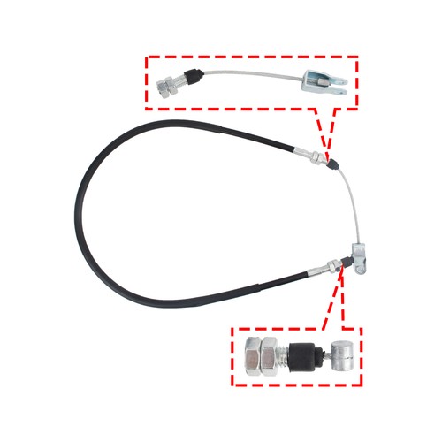 For Kawasaki Mule 2510 3010 NEW Left + Right Rear Parking Brake Cable (KD1202) - Foto 4 di 8