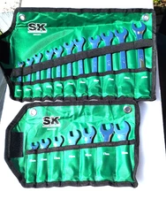 SK Professional Tools Metric Wrench Sets Standard & Short Length
