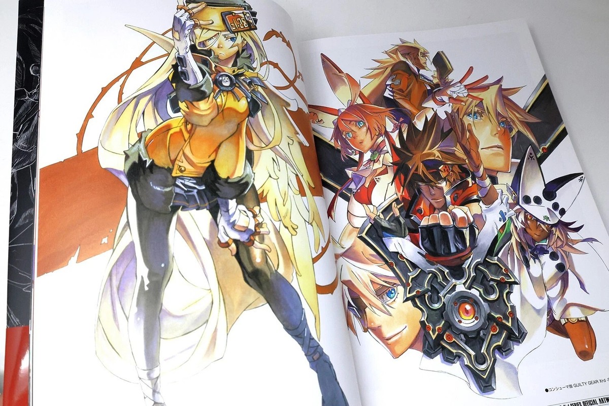 Guilty Gear Xrd + STRIVE Official Artworks Art Books Set JP | eBay