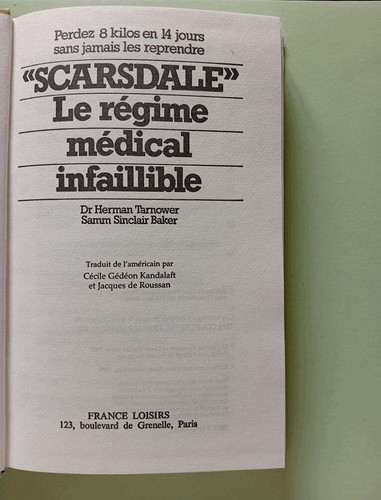 500186867|Scarsdale - La Dieta Medica Infallibile - Perdi 8 Chili In 14 - Foto 2 di 4