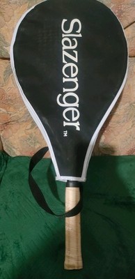 1x Slazenger V25 Tennisschläger ROT/SCHWARZ 100 inch²/645cm² + SLAZENGER Bag sehr guter Zustand