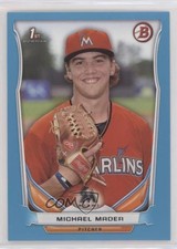 2014 Bowman Draft Blue 339/399 Michael Mader #DP102 08jk