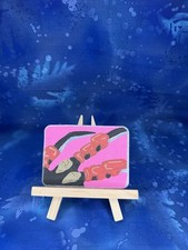 Mankira ACEO Artist trading card original art card Akumanokodomo