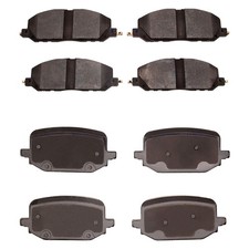 For Ford Police Interceptor Utility 20-24 Optimum OEp Front & Rear Brake Pad Set
