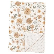 Baby Blankets for Unisex Boys Girls, Super Soft Nursery 30x40inch Flourish