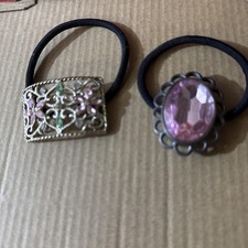 black elastic hair ties J2