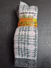2 PAIR Merino Wool Blend Obsession Ladies Size 6-9 Carolina Ultimate Made In USA